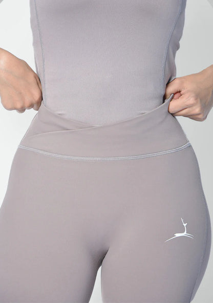 Doe crossed waist Camel toe leggings
