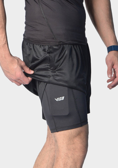 Viga compression Side pocket short